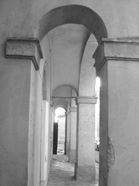 Portico Palazzo Mastino